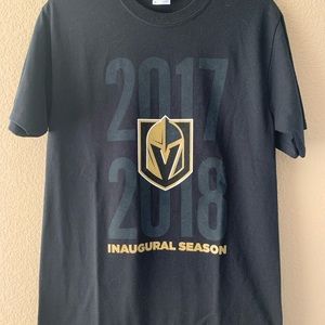 VGK Inaugural Season Tee Small NEW